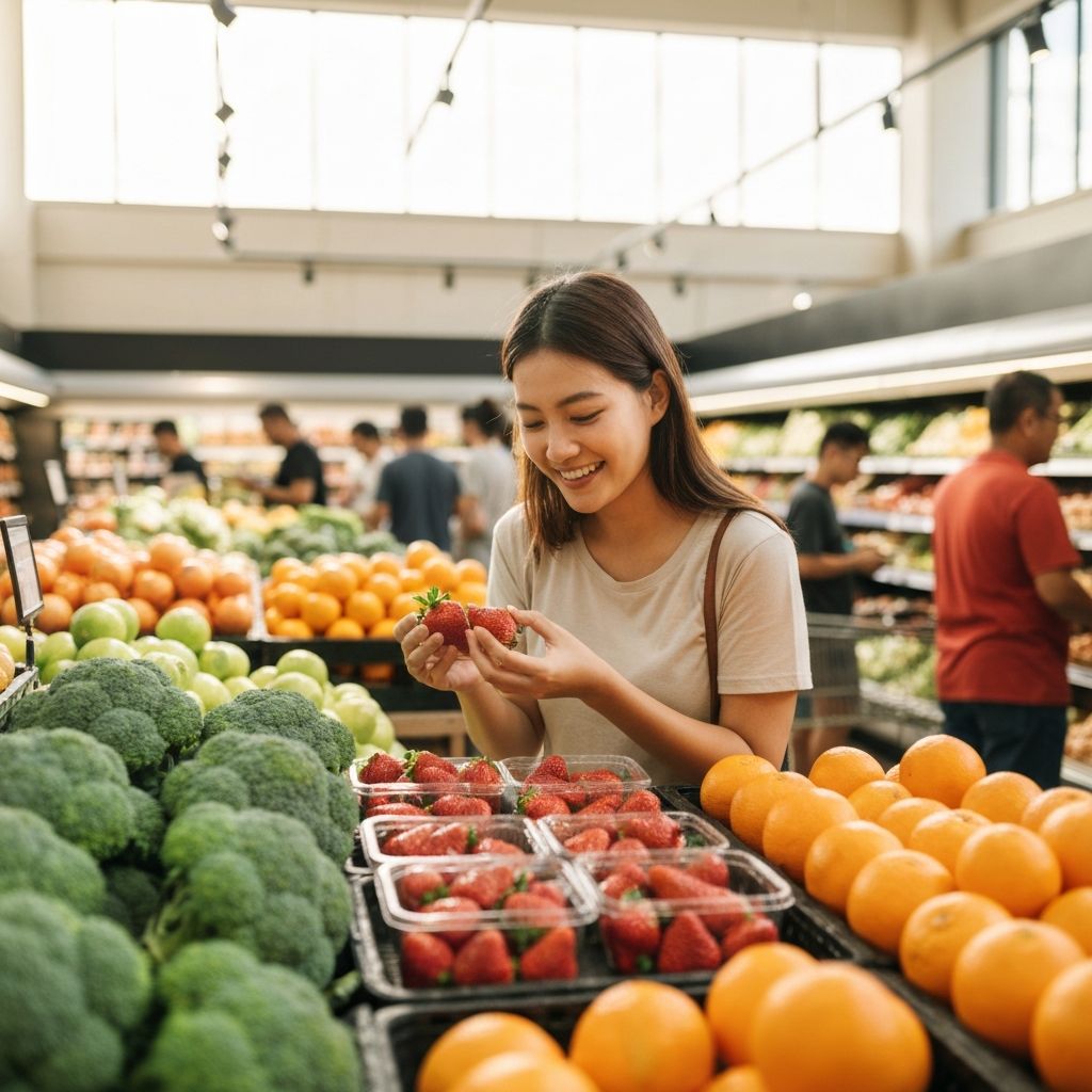 Food shopping guidance